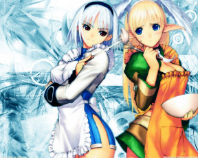 Картинка аниме shining tears wind