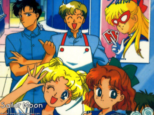 обоя аниме, sailor, moon