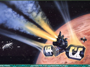 Картинка фэнтези космические корабли звездолеты станции