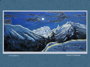 обоя рисованные, ольга, губанова