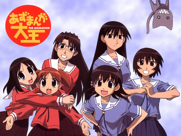 Обои картинки фото аниме, azumanga, daioh