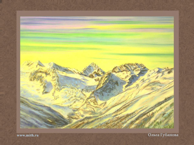 Обои картинки фото рисованные, ольга, губанова