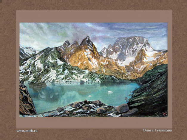 Обои картинки фото рисованные, ольга, губанова