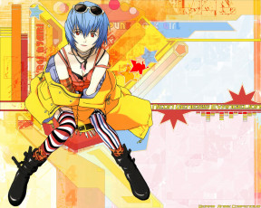 Картинка аниме evangelion