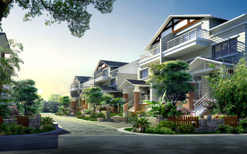 Картинка 3д графика architecture архитектура