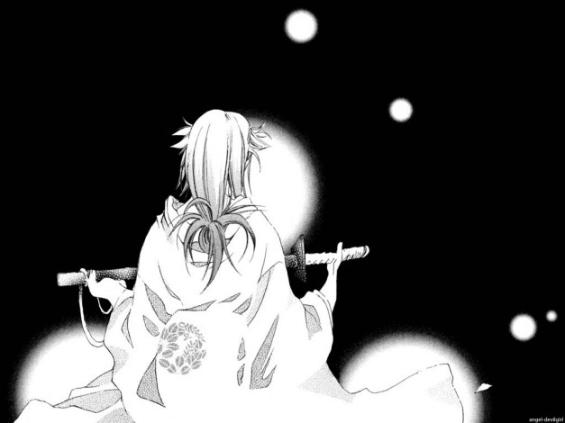 Обои картинки фото аниме, peace, maker, kurogane