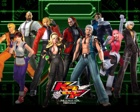 Картинка king of fighters maximum impact maniax видео игры