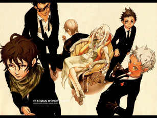 Картинка аниме deadman wonderland igarashi ganta shiro senji kiyomasa takami yoh karako koshio