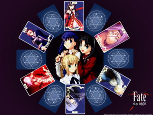 Картинка аниме fate stay night