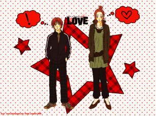 Картинка аниме lovely complex