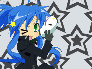 Картинка аниме lucky star
