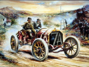 Картинка рисованные авто мото