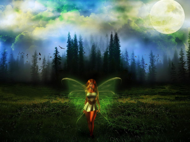 Обои картинки фото фэнтези, феи