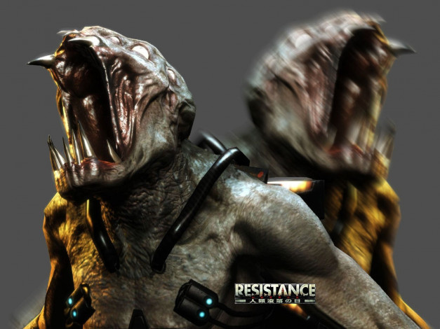 Обои картинки фото resistance, fall, of, man, видео, игры