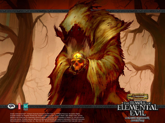 Обои картинки фото the, temple, of, elemental, evil, видео, игры