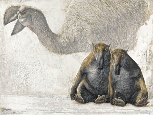 Обои картинки фото рисованные, животные