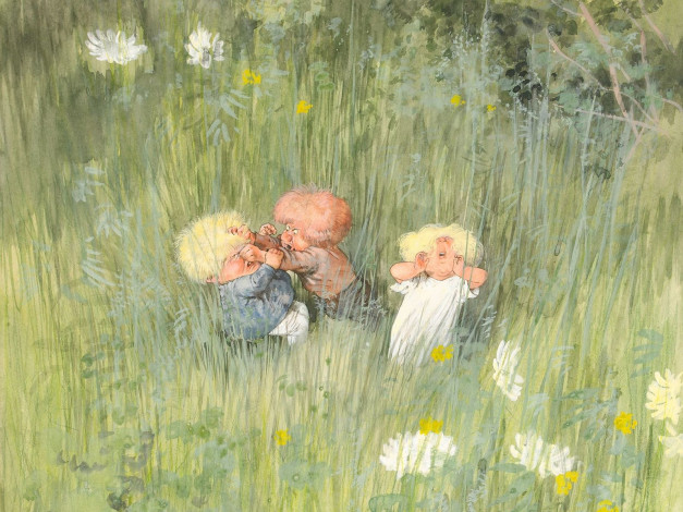 Обои картинки фото robert, hogfeldt, рисованные, gustav