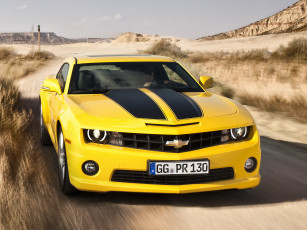 Картинка chevrolet camaro coupe автомобили