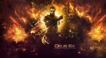Картинка deus ex human revolution видео игры adam jensen