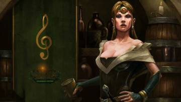 Картинка ceiron wars sound of depths видео игры девушка