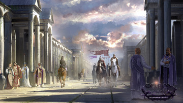 Картинка ceiron wars sound of depths видео игры люди город