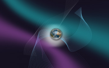 Картинка 3д графика abstract абстракции земля