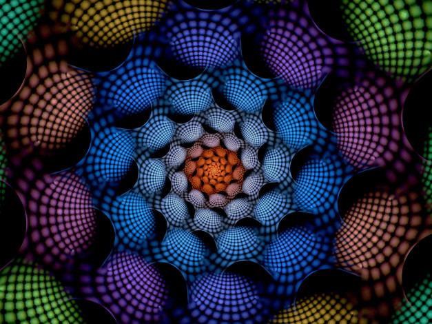 Обои картинки фото 3д, графика, fractal, фракталы, фрактал, узор