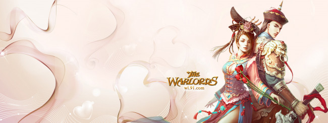 Обои картинки фото видео, игры, the, warlords, парень, девушка