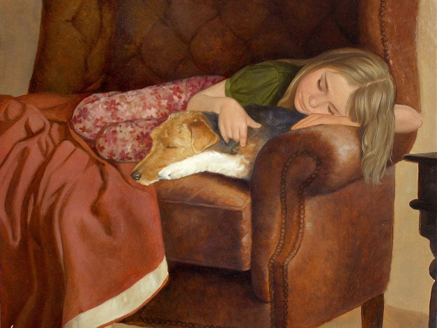 Обои картинки фото рисованные, татьяна, дерий