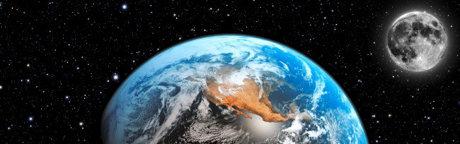 Обои картинки фото космос, арт, земля