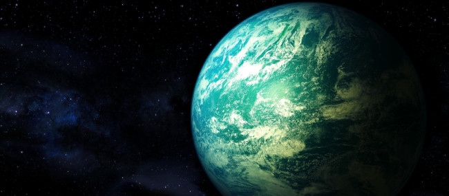 Обои картинки фото космос, арт, вселенная, планета, звезды