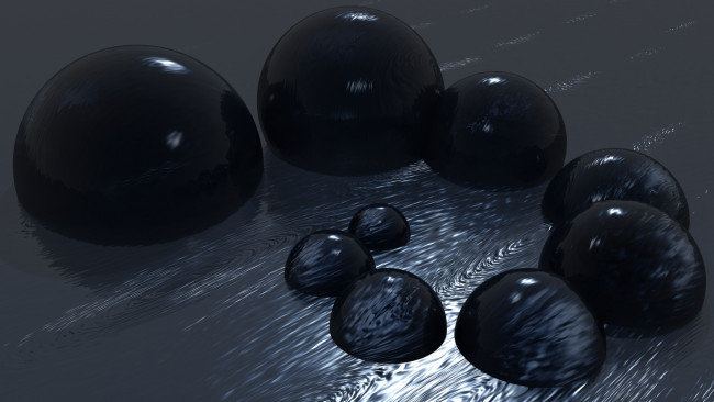 Обои картинки фото 3д, графика, шары, узор, цвета, фон