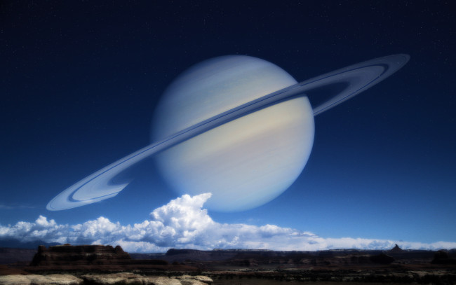 Обои картинки фото разное, компьютерный, дизайн, кольца, поверхность, планета