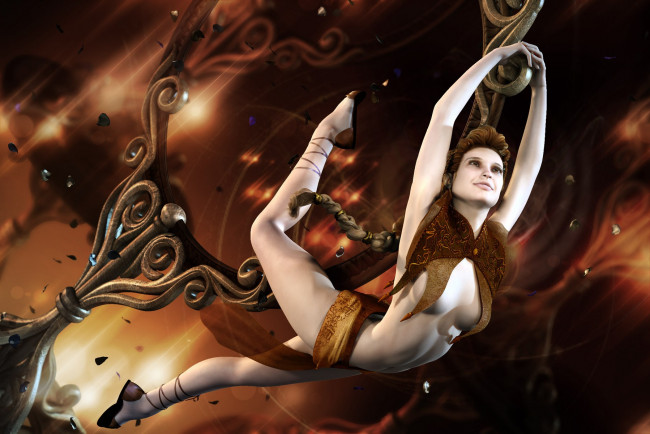 Обои картинки фото 3д, графика, people, люди, девушка