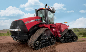 Картинка техника тракторы поле трактор гусеничный