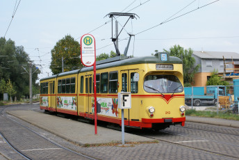 Картинка техника трамваи трамвай рельсы улица город