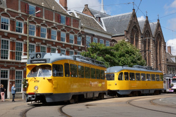 Картинка техника трамваи город трамвай рельсы улица