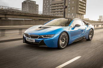 Картинка 2015+bmw+i8 автомобили bmw бмв синий