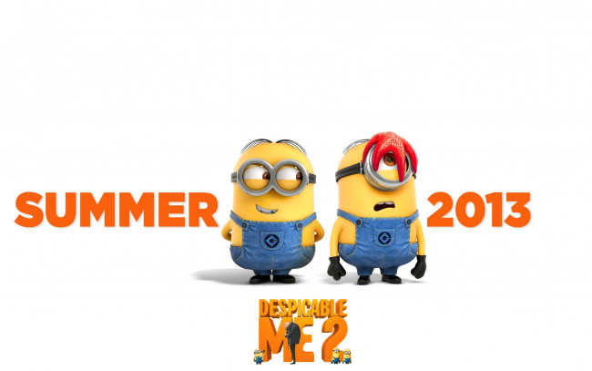 Обои картинки фото мультфильмы, despicable me 2, фон, гадкий, я