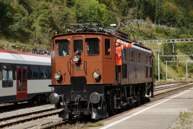 Обои картинки фото техника, локомотивы, дорога, железная, локомотив, рельсы