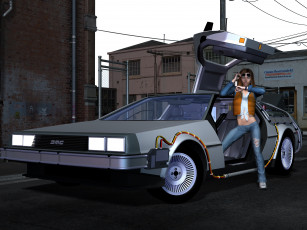 Картинка автомобили 3d+car&girl девушка взгляд фон автомобиль