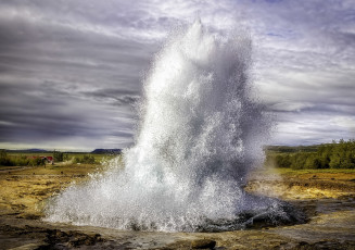 Картинка природа стихия гейзер