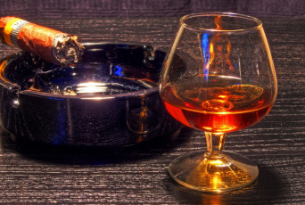 Картинка еда напитки коньяк сигара