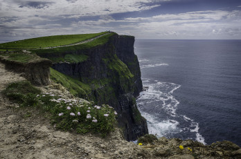 Картинка природа побережье берег отвесный море