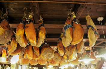 Картинка еда мясные+блюда окорок