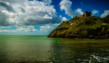 Картинка природа побережье небо скала море