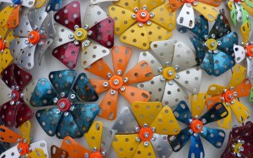 Картинка разное ремесла +поделки +рукоделие цветы фон метал