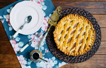 Картинка еда пироги тарелка выпечка пирог