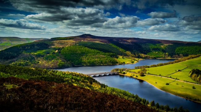 Обои картинки фото природа, реки, озера, небо, горы, озеро