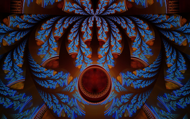 Обои картинки фото 3д графика, фракталы , fractal, цвета, фон, узор